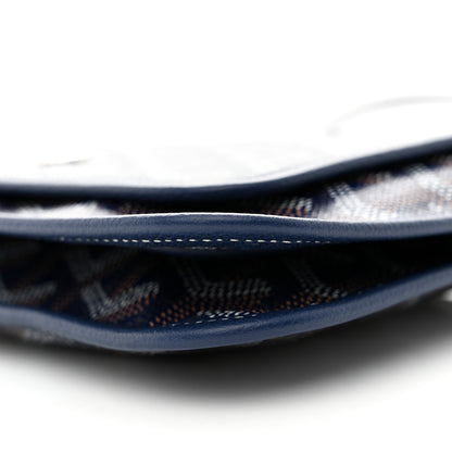 Goyard Goyardine Plumet Wallet Clutch Navy 10 of 10