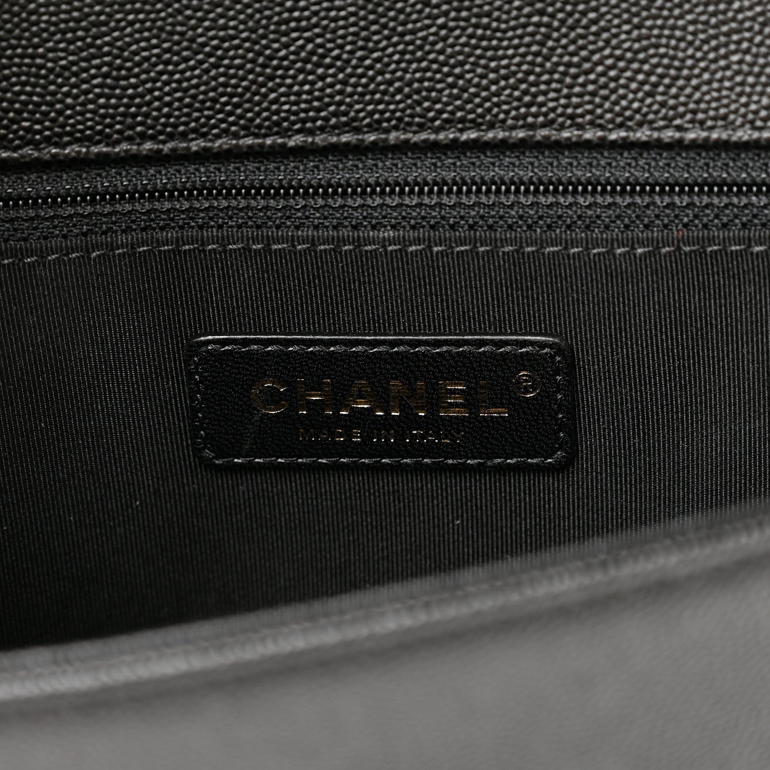 Chanel Caviar Quilted New Medium Boy Flap Black 6 of 12
