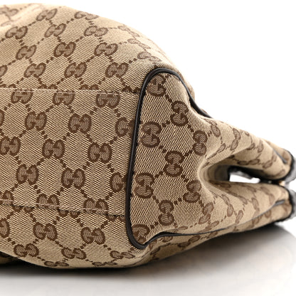 Gucci Monogram Medium Sukey Tote Dark Brown 10 of 14