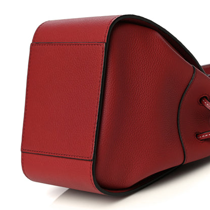 Loewe Calfskin Mini Hammock Shoulder Bag Dark Red 9 of 9