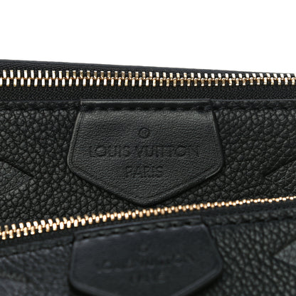 Louis Vuitton Empreinte Monogram Giant Wild At Heart Multi Pochette Accessories Black 7 of 13