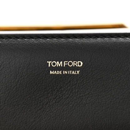 Tom Ford Calfskin Maxi Chain Natalia Large Shoulder Bag Black 8 of 13