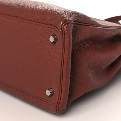 Hermes Togo Kelly Retourne 35 Brique 9 of 10