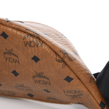 MCM Visetos Small Fusten Belt Bag Cognac 8 of 8