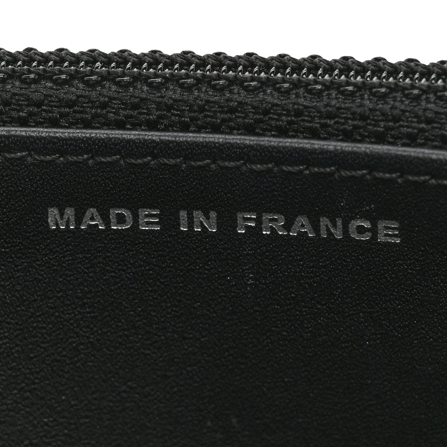 Chanel Caviar Timeless CC Wallet On Chain WOC Black 8 of 12