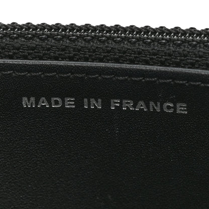 Chanel Caviar Timeless CC Wallet On Chain WOC Black 8 of 12