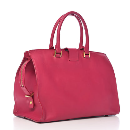 Saint Laurent Calfskin Medium Classic Y Cabas Fuchsia 3 of 10