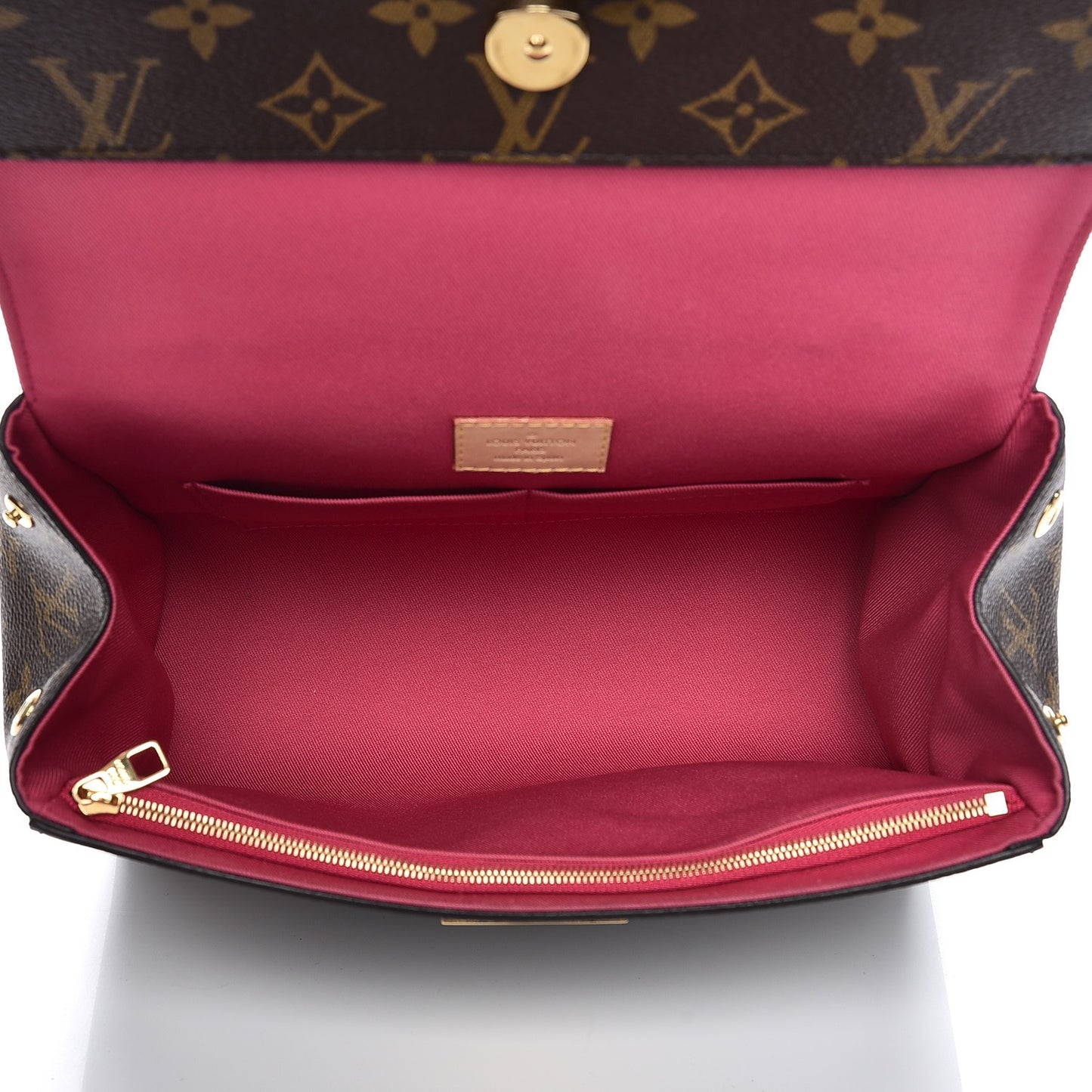 Monogram Cluny BB Hot Pink Safran Imperial
