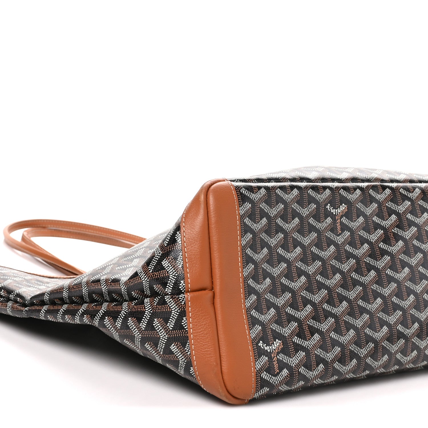 Goyard Goyardine Artois MM Black Gold 9 of 10