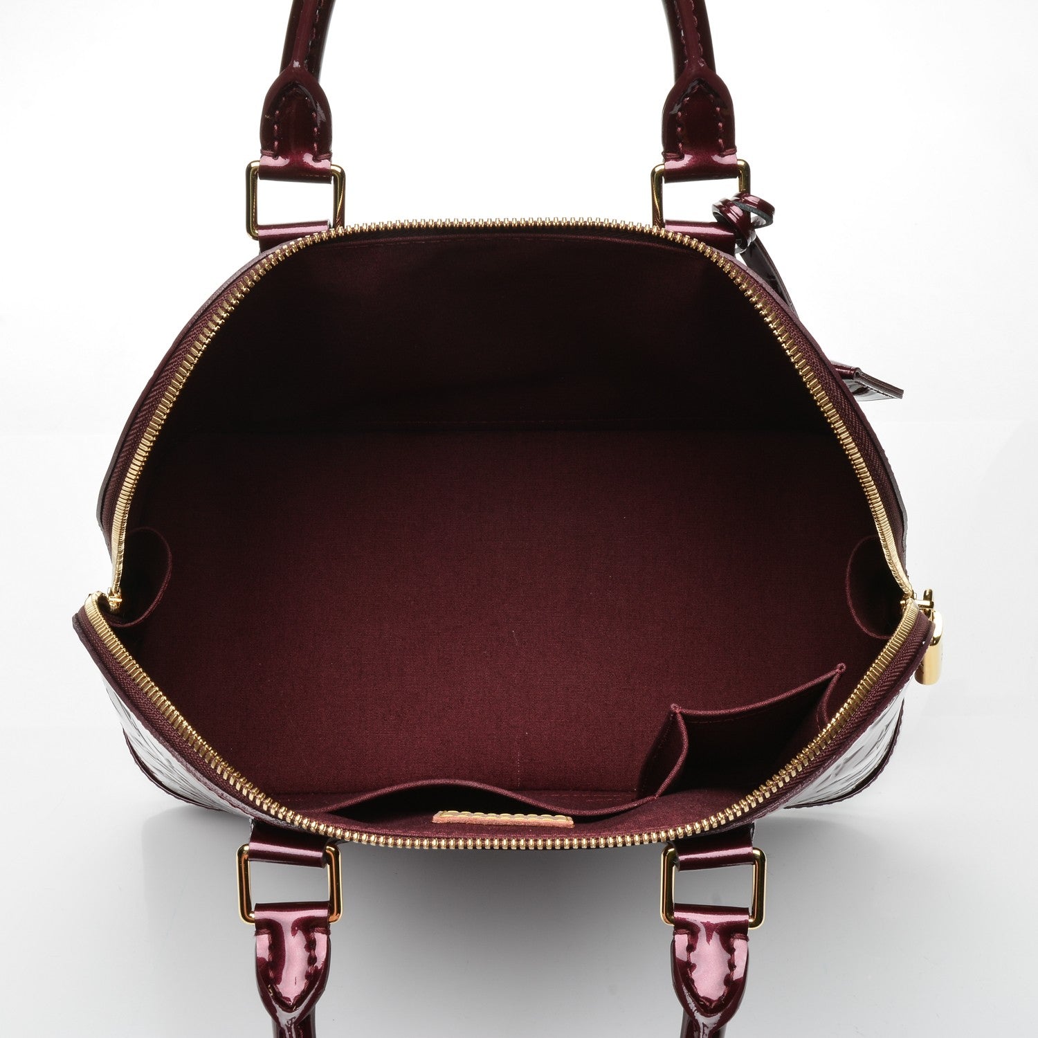 Louis Vuitton Vernis Alma PM Rouge Fauviste 5 of 6
