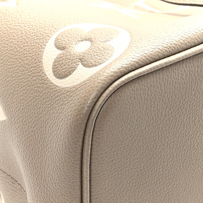 Louis Vuitton Empreinte Monogram Giant Neonoe MM Tourterelle Creme 8 of 11