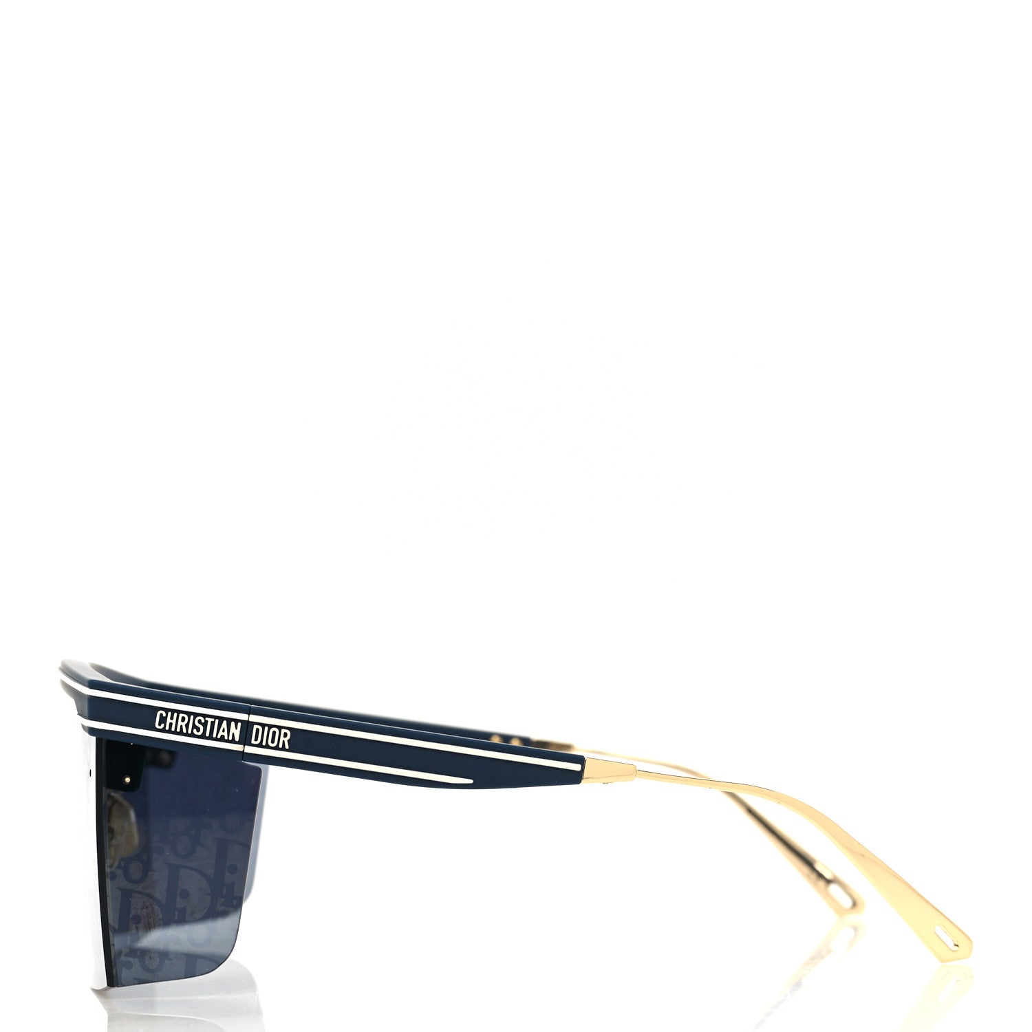 Christian Dior Oblique Diorclub M1U Mask Sunglasses Blue 3 of 8