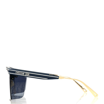 Christian Dior Oblique Diorclub M1U Mask Sunglasses Blue 3 of 8