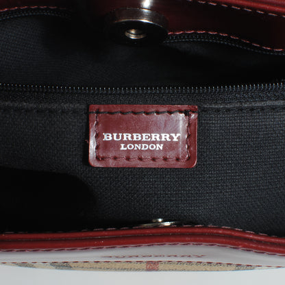 Burberry Haymarket Check Shoulder Bag 6 of 8