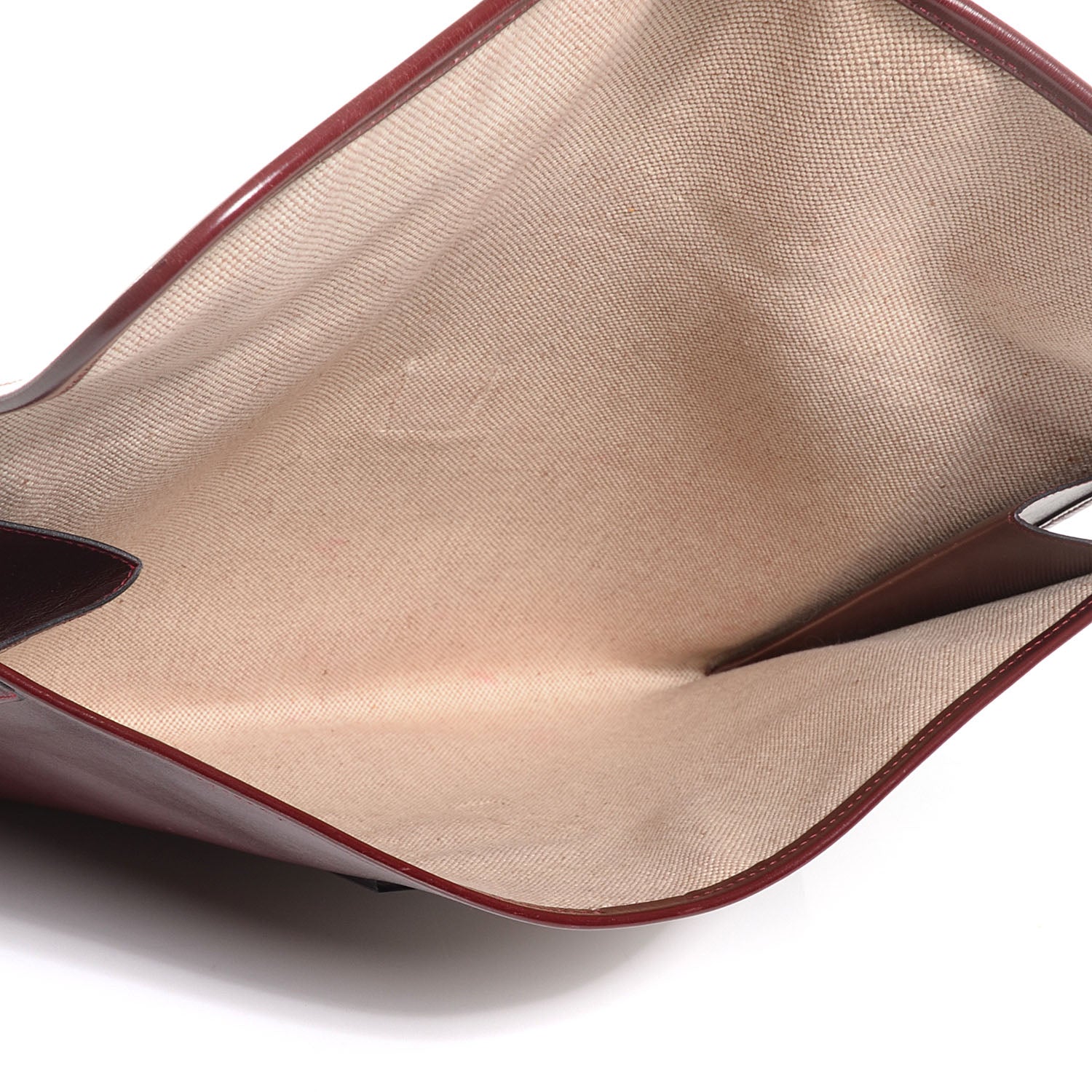 Hermes Box Jige GM Clutch Rouge H 4 of 9