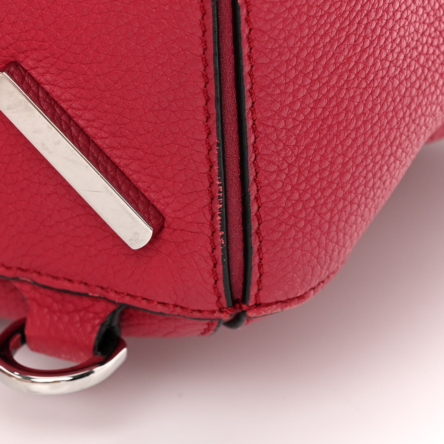 Loewe Calfskin Medium Puzzle Bag Rouge 16 of 18
