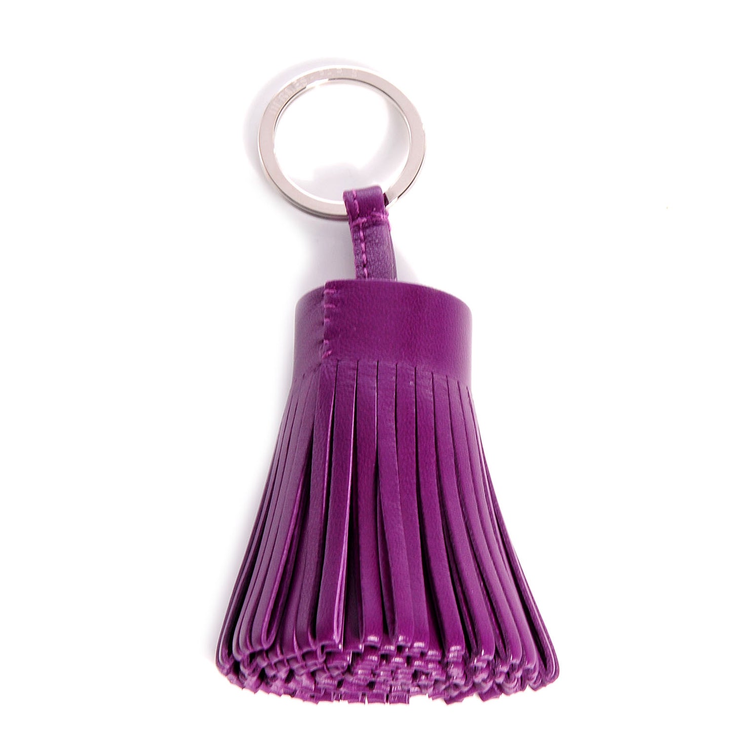 Lambskin Carmen Tassel Key Holder Anemone
