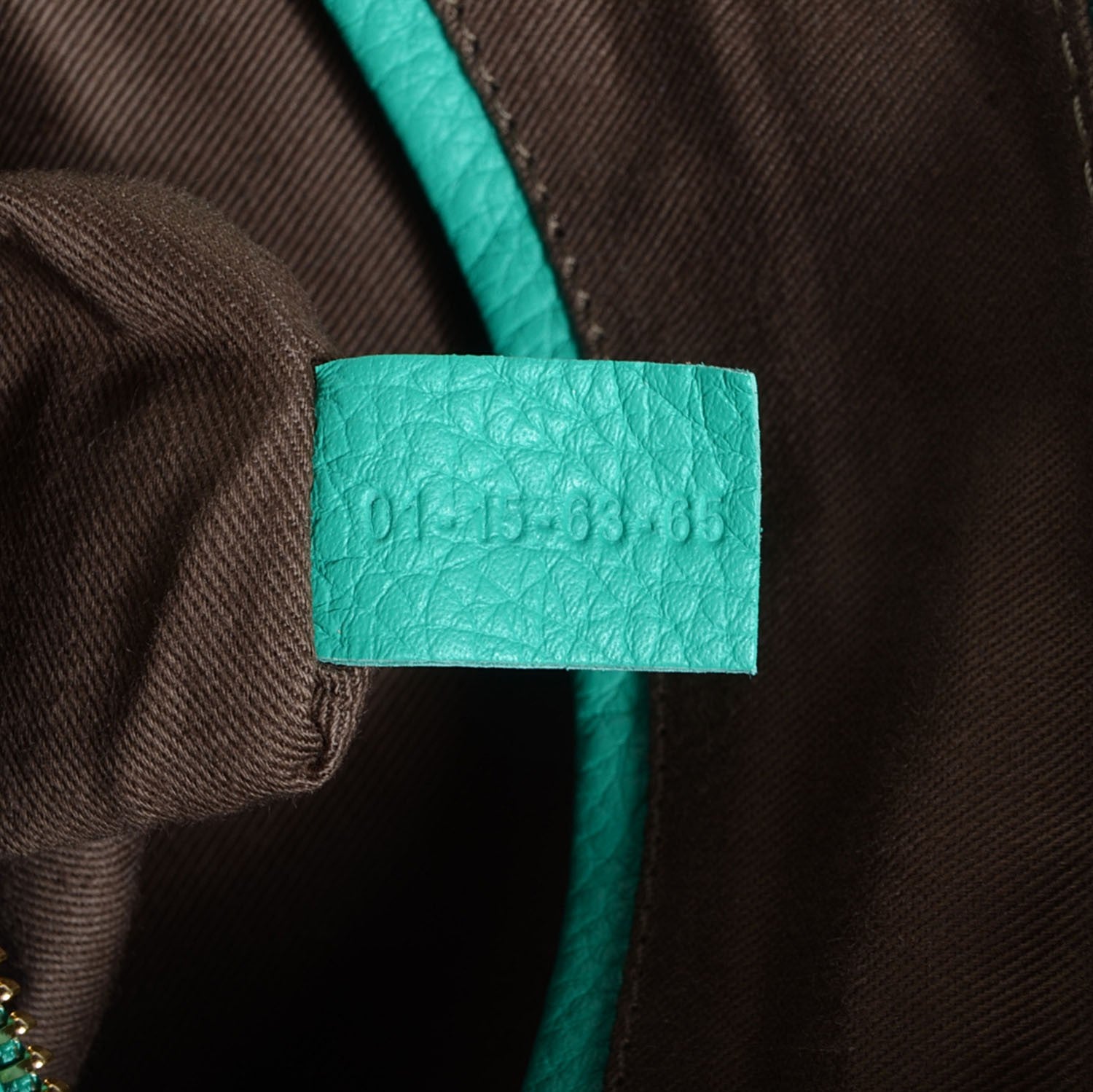 Chloe Calfskin Large Marcie Satchel Jade Green 8 of 9