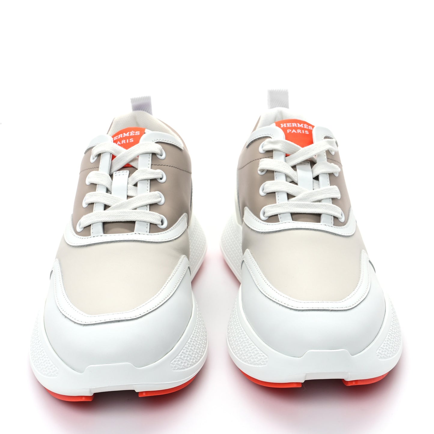 Calfskin Womens Giga Sneakers  38 Multicolor White Gomma
