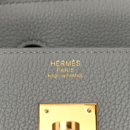 Hermes Togo BIRKIN 30 Gris Mouette 6 of 12