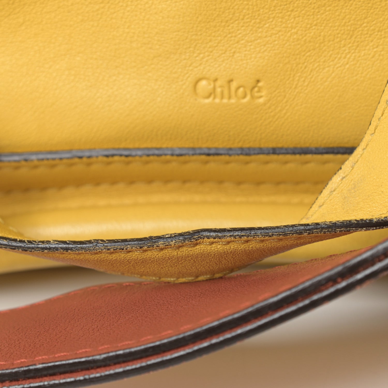 Chloe Calfskin Medium Military Paraty Citrus Grove 14 of 18