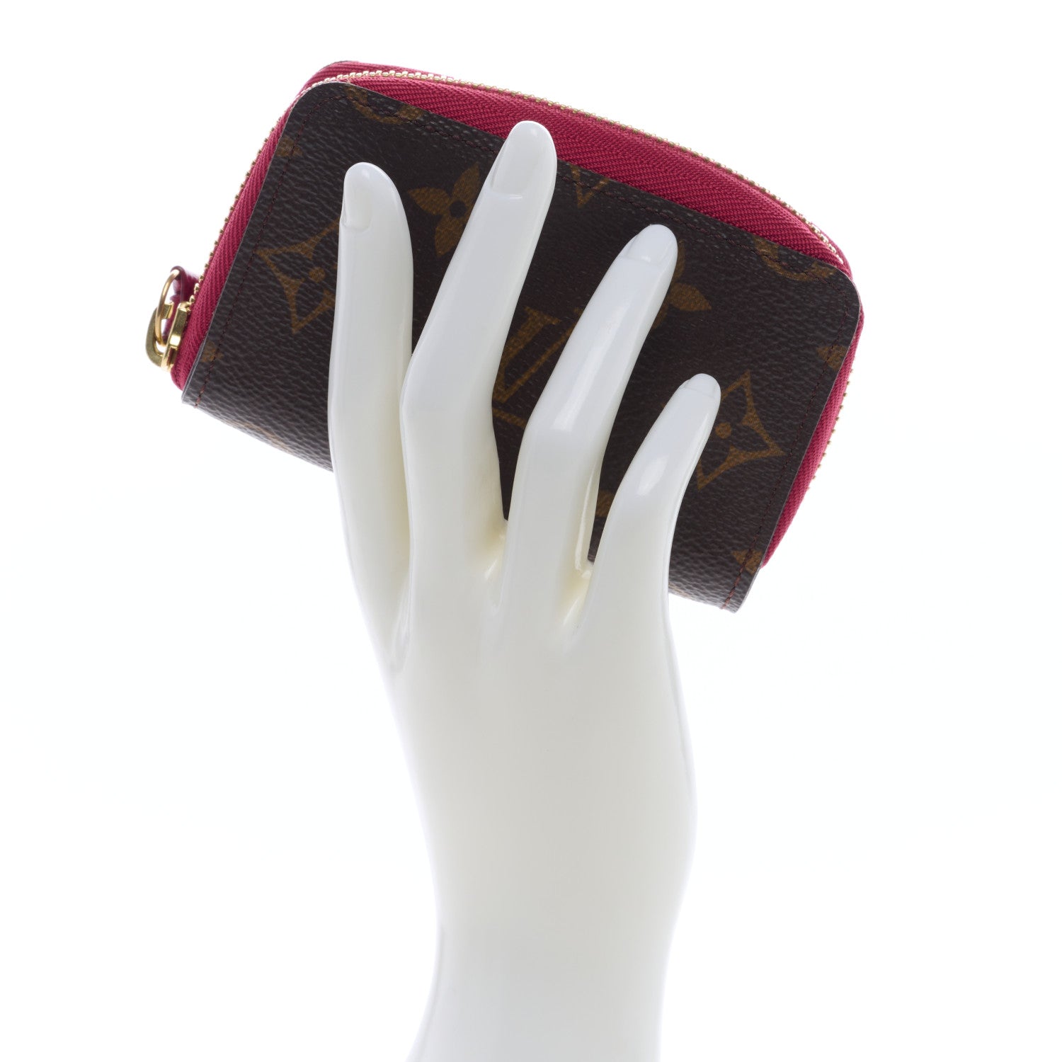 Louis Vuitton Monogram Zippy Multicartes Fuchsia 2 of 6