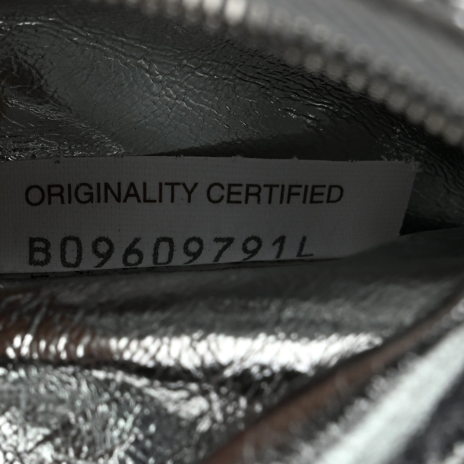 Bottega Veneta Metallic Lambskin Maxi Intrecciato Cassette Crossbody Bag Silver 7 of 10