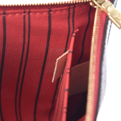 Louis Vuitton Monogram Neverfull MM GM Pochette Cherry 8 of 9