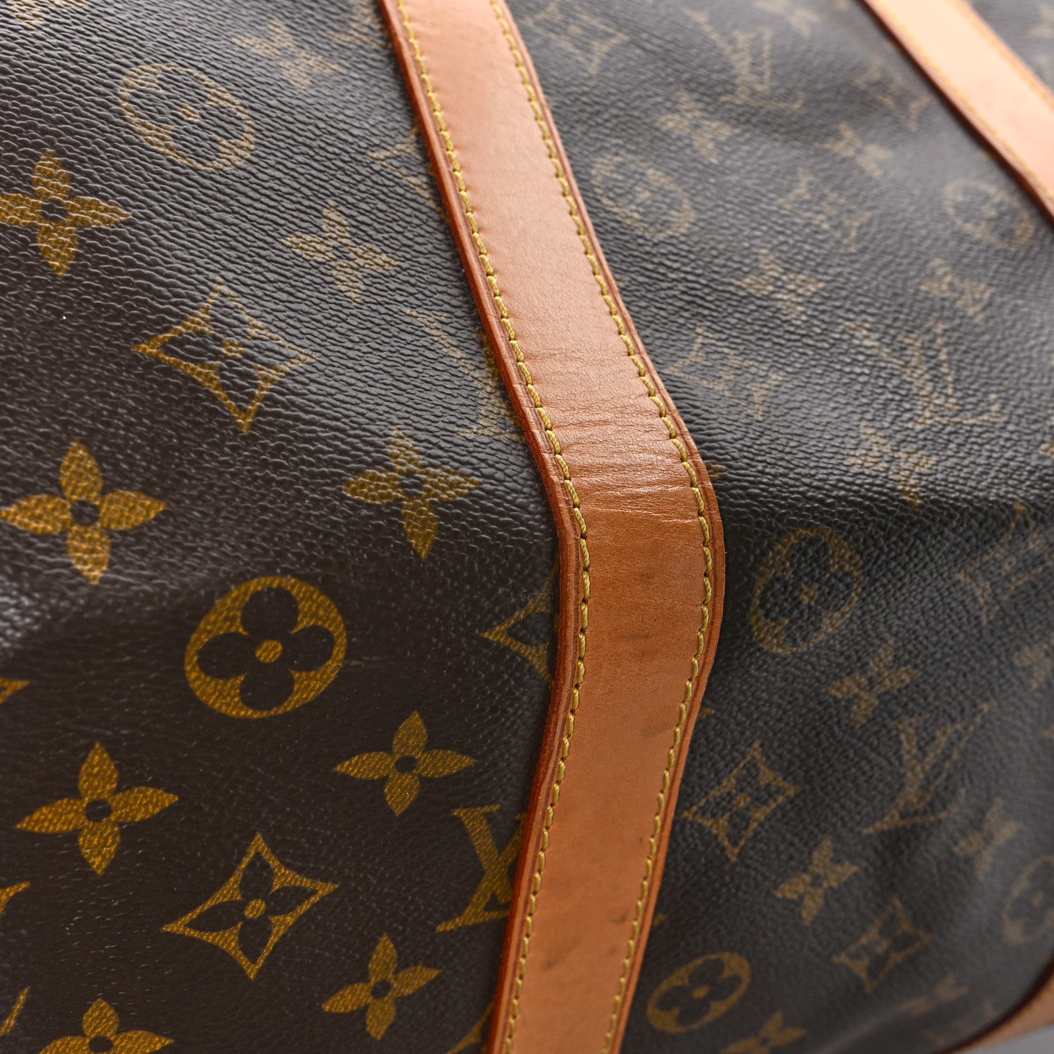 Louis Vuitton Monogram Keepall Bandouliere 55 16 of 18