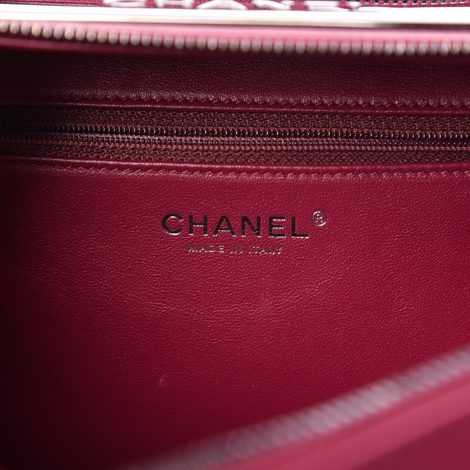 Chanel Lambskin Quilted Medium Trendy CC Bowling Bag Dark Pink 9 of 13