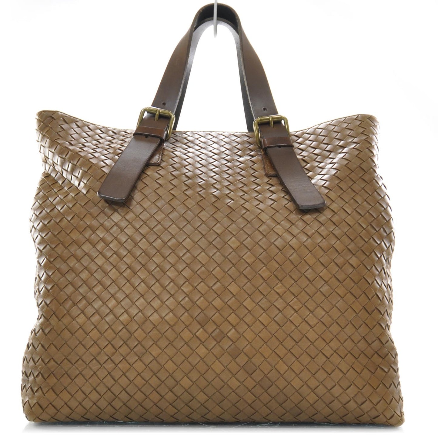 Nappa Intrecciato Light Calf Shopper Tote