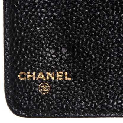 Chanel Caviar CC Small Ring Agenda Planner Black 6 of 8