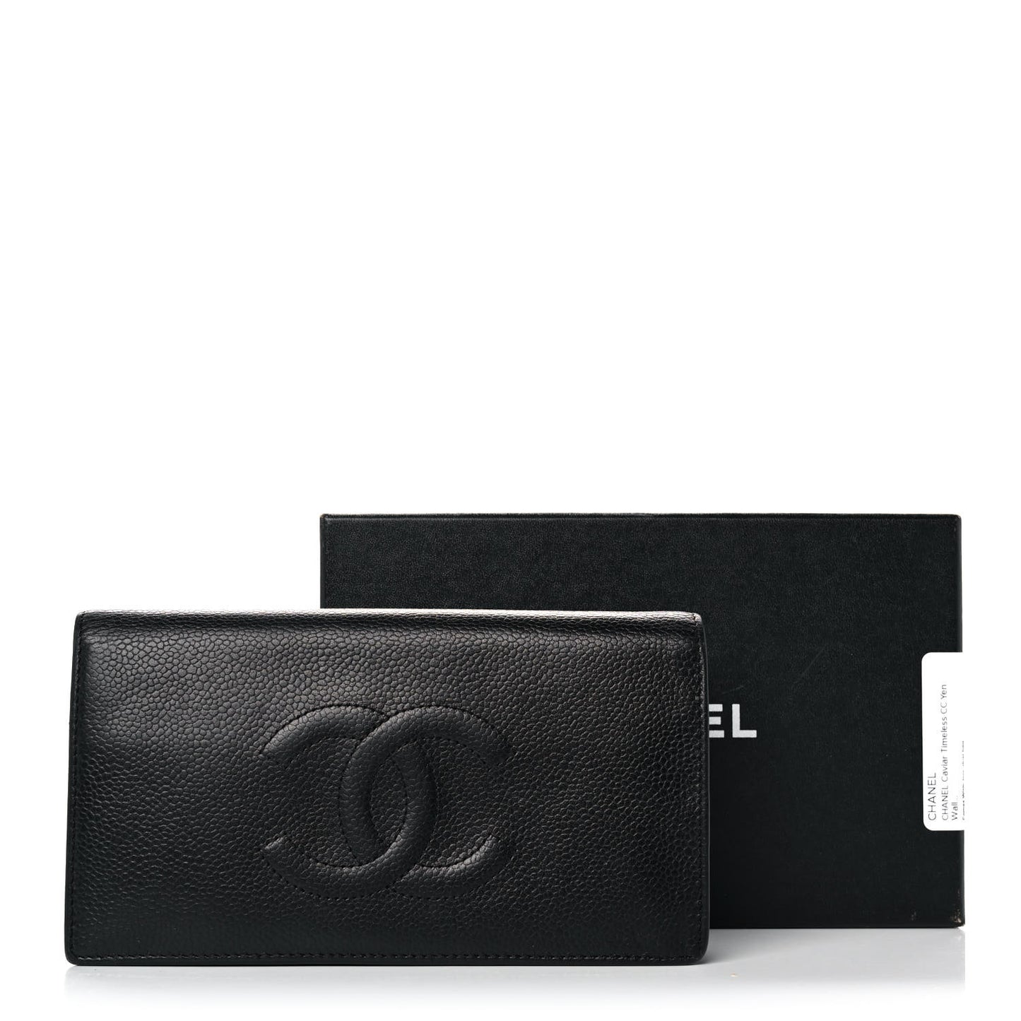 Caviar Timeless CC Yen Wallet Black
