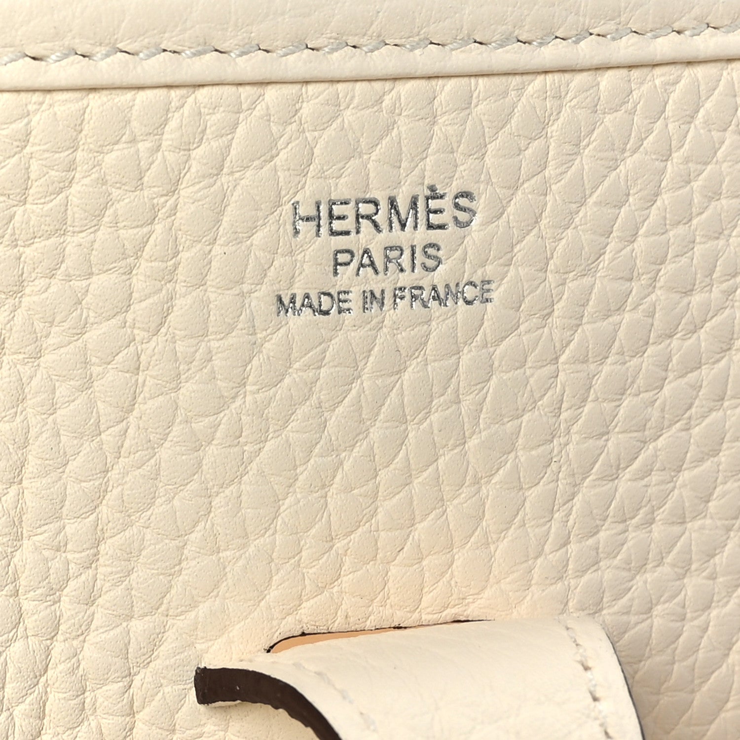 Hermes Taurillon Clemence Evelyne III PM Nata 5 of 9