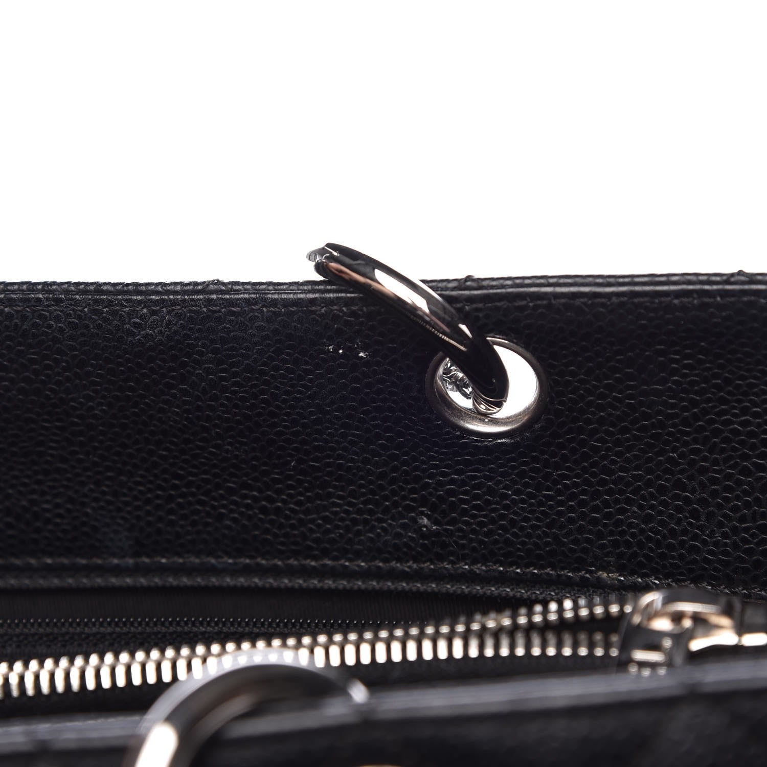 Chanel Caviar Quilted Grand Shopping Tote GST Black 8 of 8