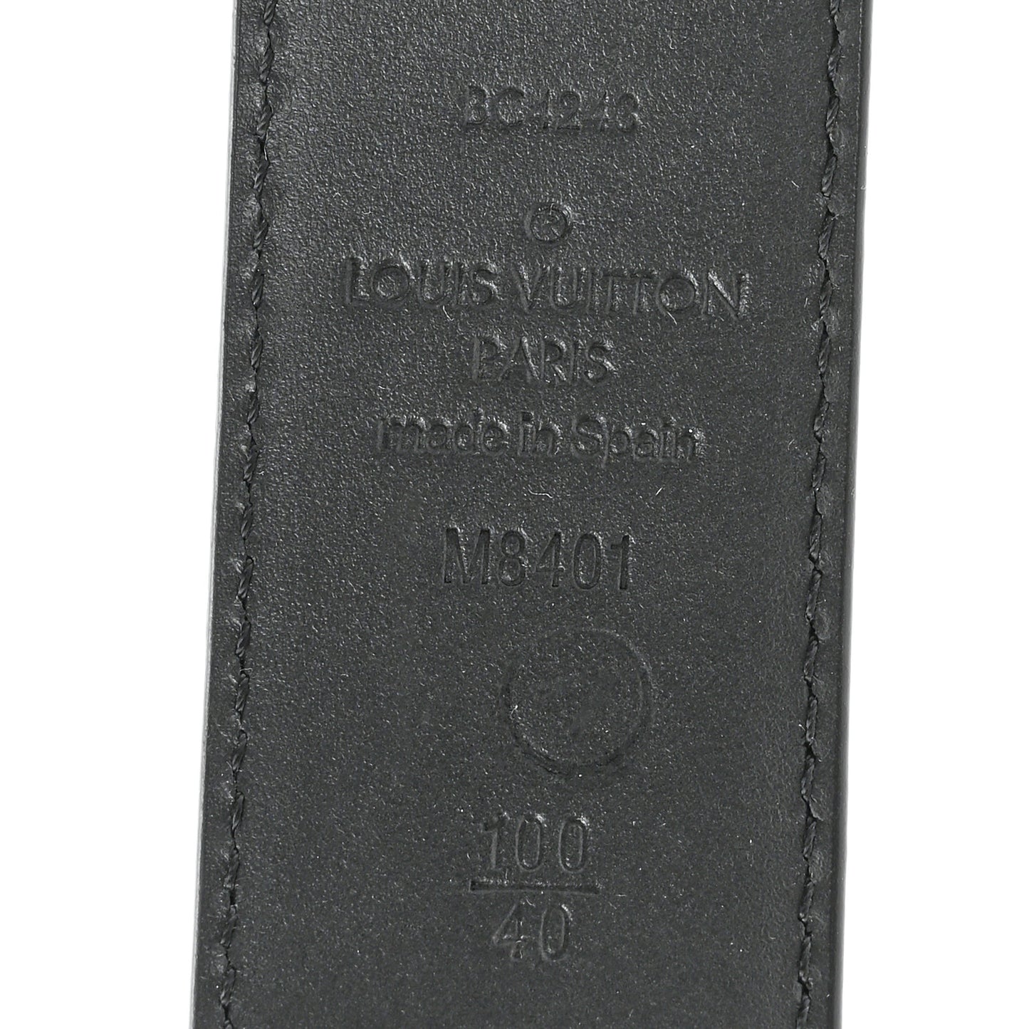 Calfskin Saint Germain 25mm Belt 100 40 Black