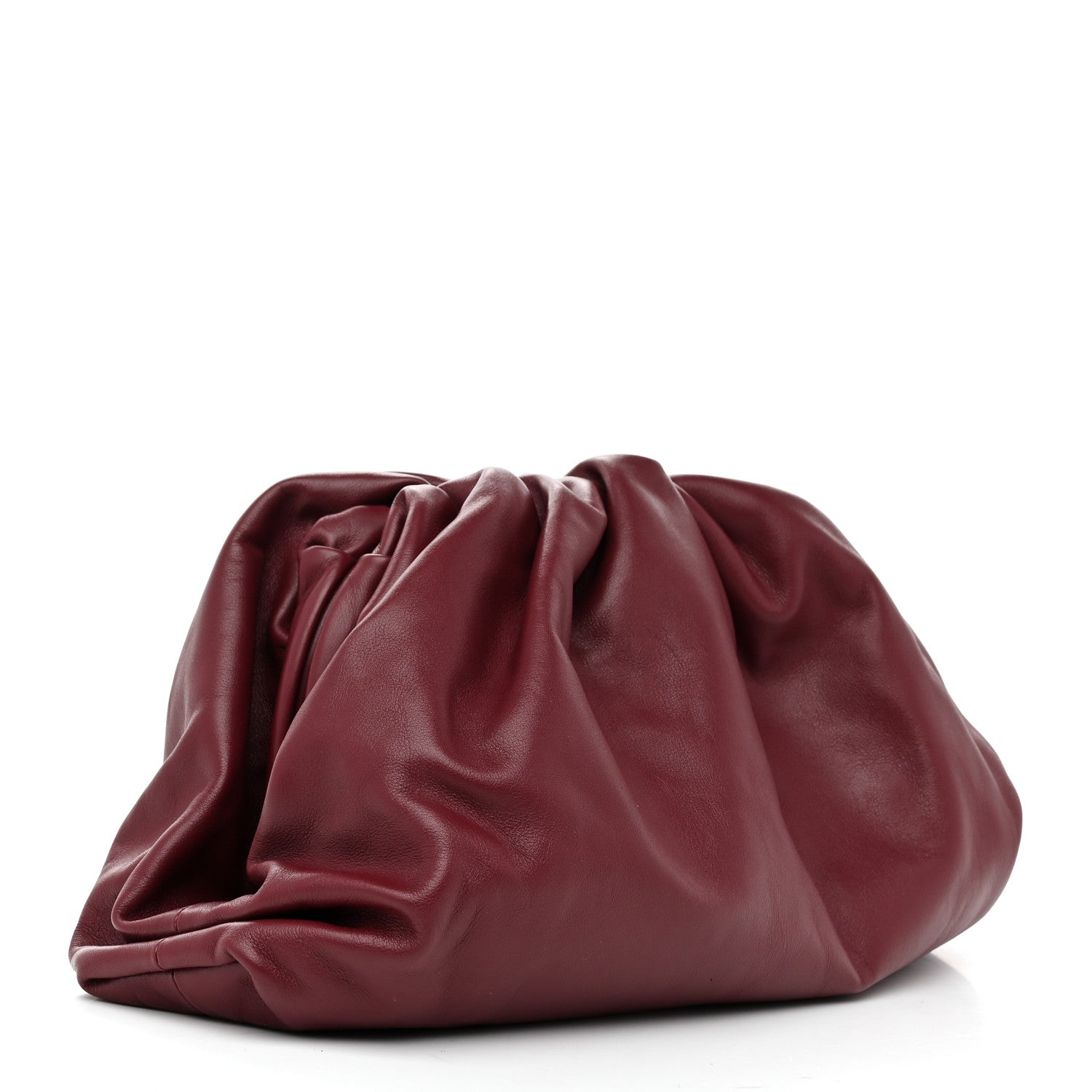 Bottega Veneta Smooth Butter Calf The Pouch Oversized Bordeaux 3 of 8