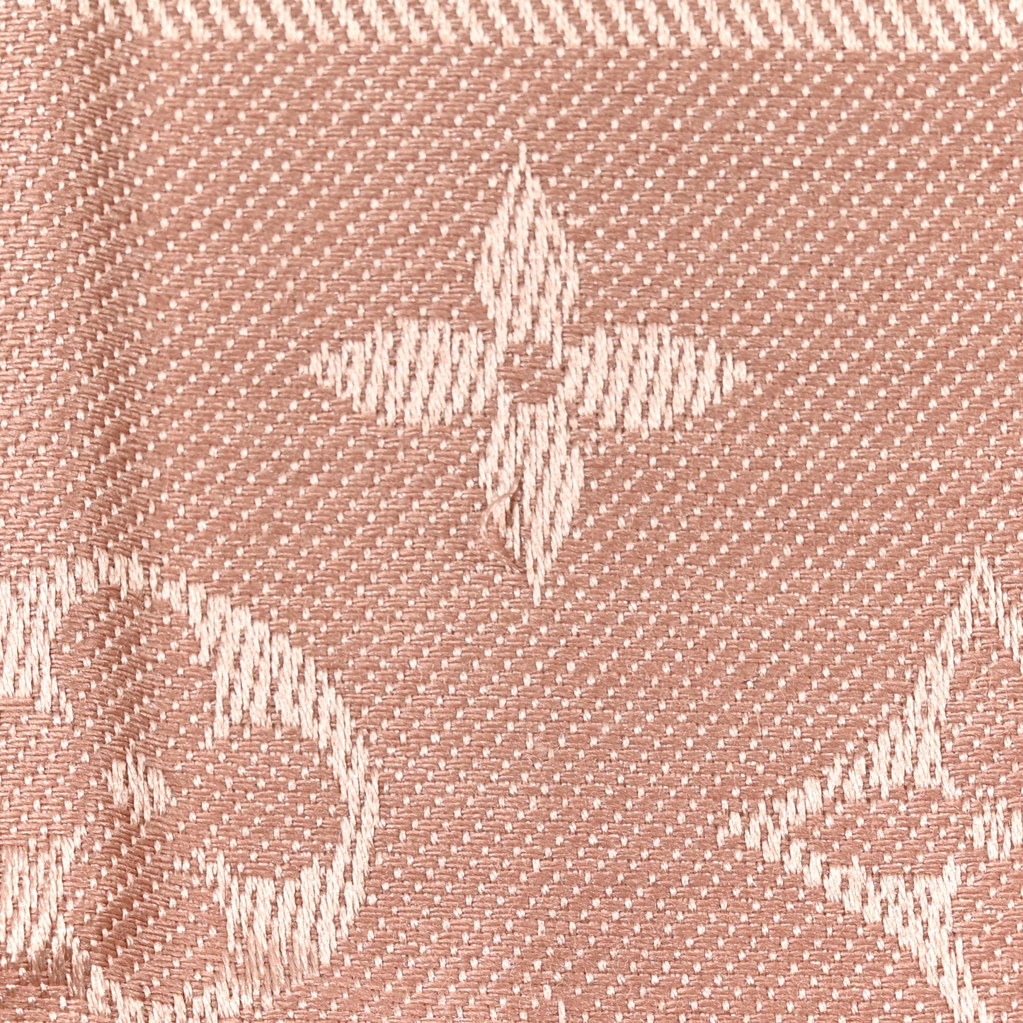 Silk Wool Monogram Shawl Kraft