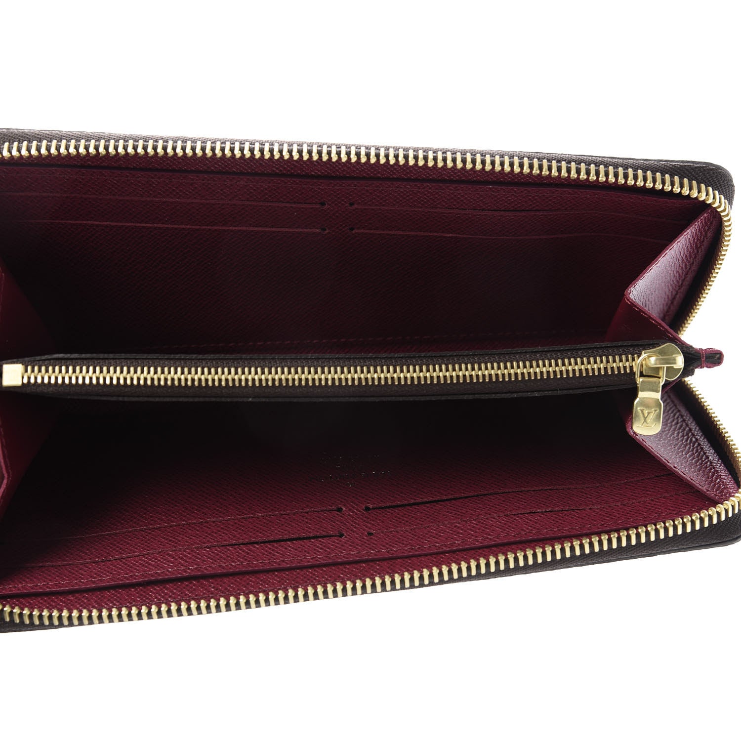Louis Vuitton Monogram Clemence Wallet Fuchsia 5 of 9