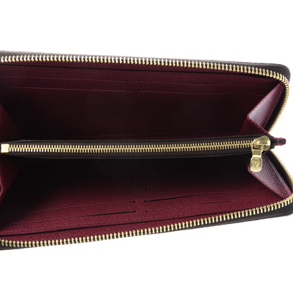 Louis Vuitton Monogram Clemence Wallet Fuchsia 5 of 9