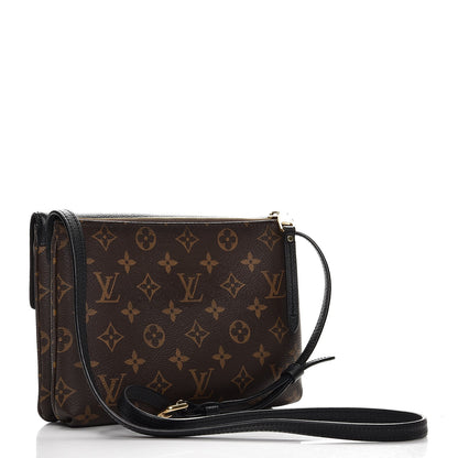 Louis Vuitton Monogram Twice Pochette Black 3 of 8