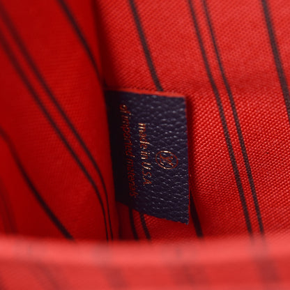 Louis Vuitton Empreinte Pochette Metis Marine Rouge 7 of 11