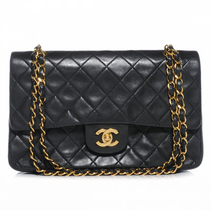Chanel Lambskin Medium Double Flap Black 1 of 8