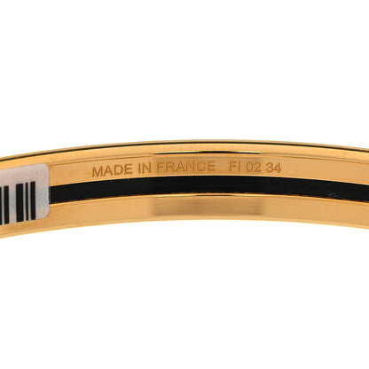 Hermes Enamel Printed Extra Narrow Mystere au 24 Bracelet 70 Casaque 4 of 6