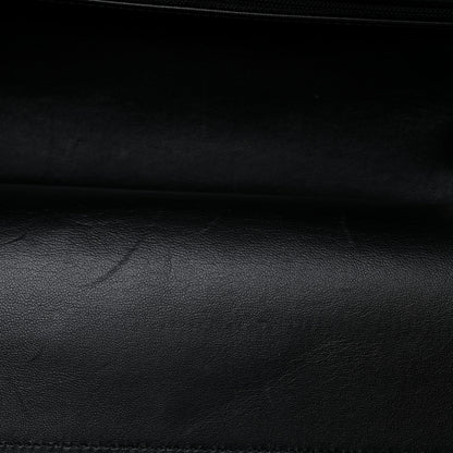 Chanel Lambskin Quilted Medium Double Flap Black 11 of 13