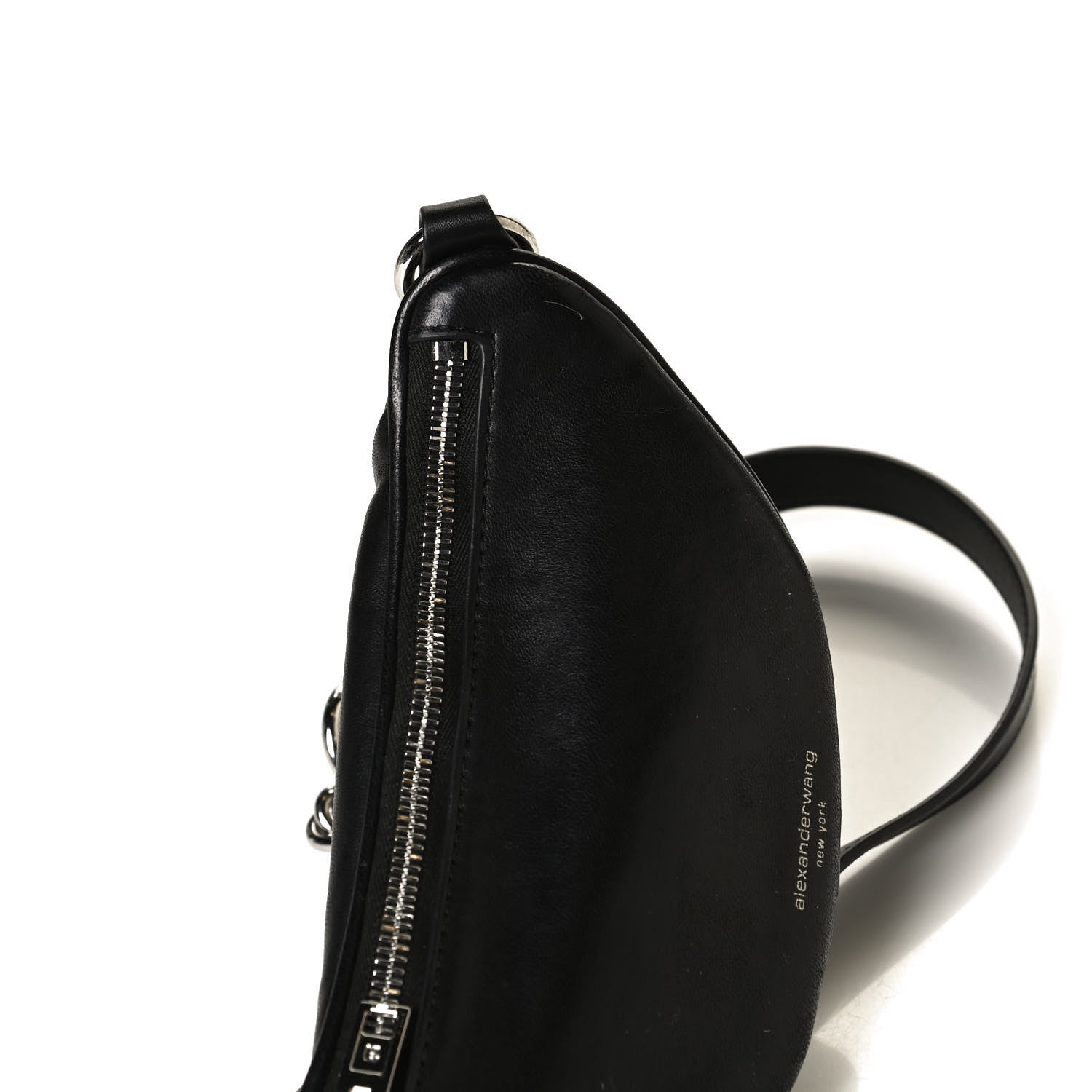 Alexander Wang Lambskin Mini Attica Belt Bag Black 11 of 12