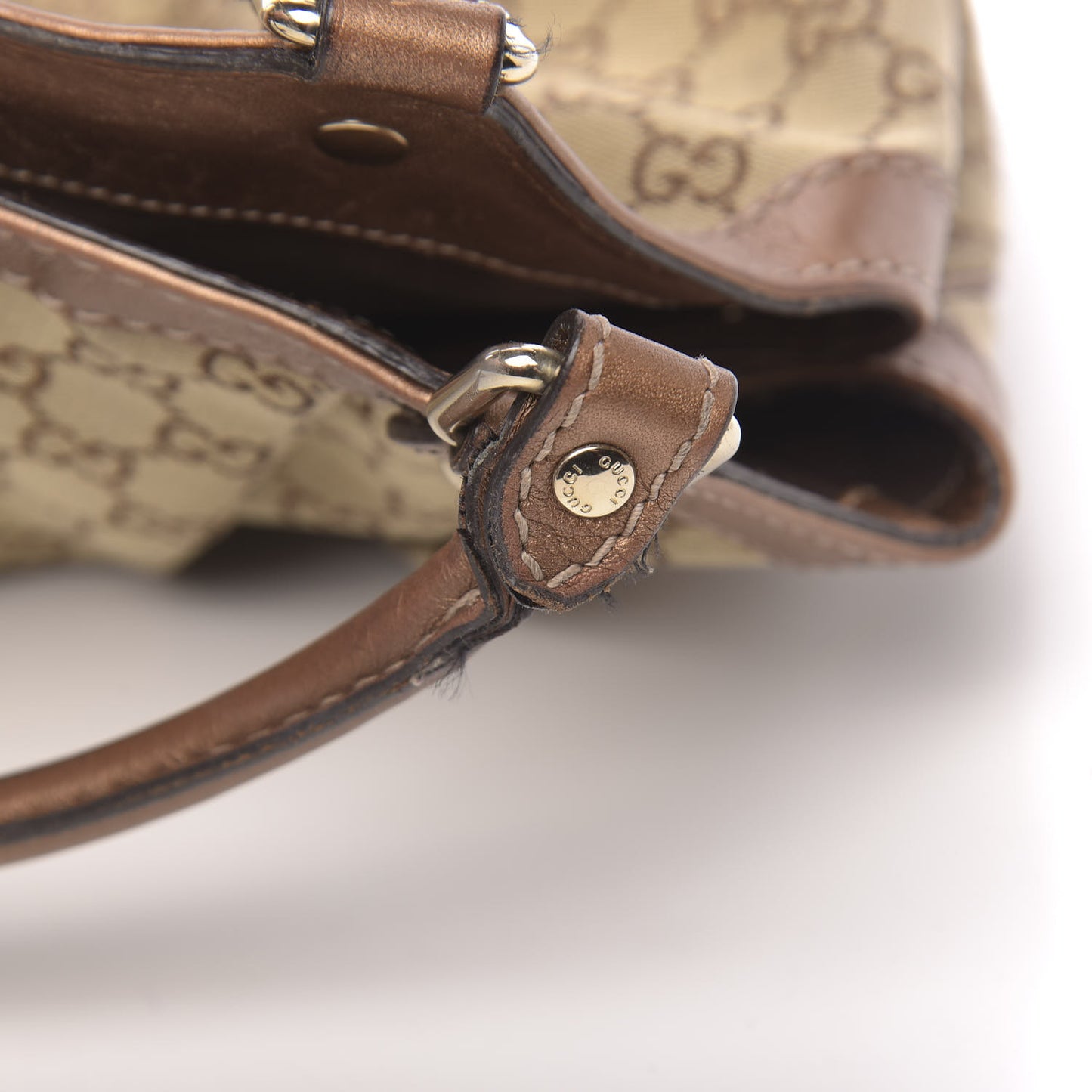 Monogram Large Sukey Tote Bronze