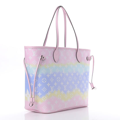 Louis Vuitton Monogram Escale Neverfull MM Pastel 4 of 12