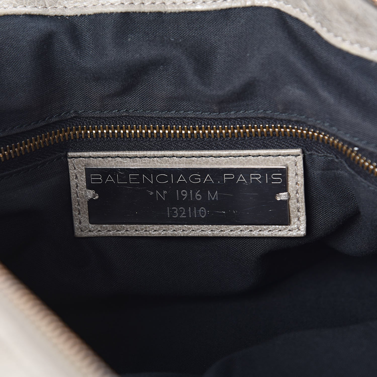 Balenciaga Agneau Classic Hardware Work Papyrus 6 of 13