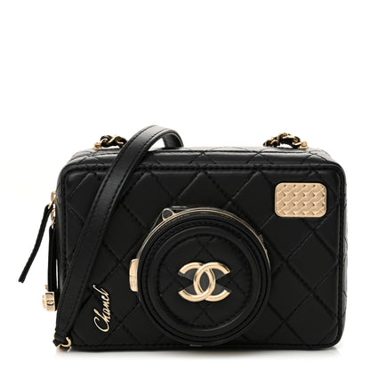 Chanel Lambskin Quilted Coco Click Bag Black 1 of 11